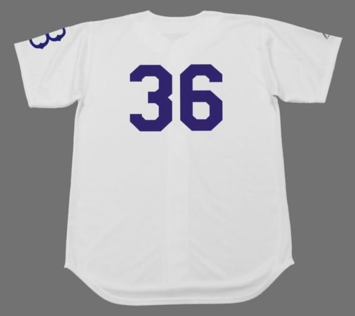 Don Newcombe Brooklyn Dodgers Official Majestic Jersey