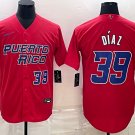 Edwin Diaz Puerto Rico Jersey Red