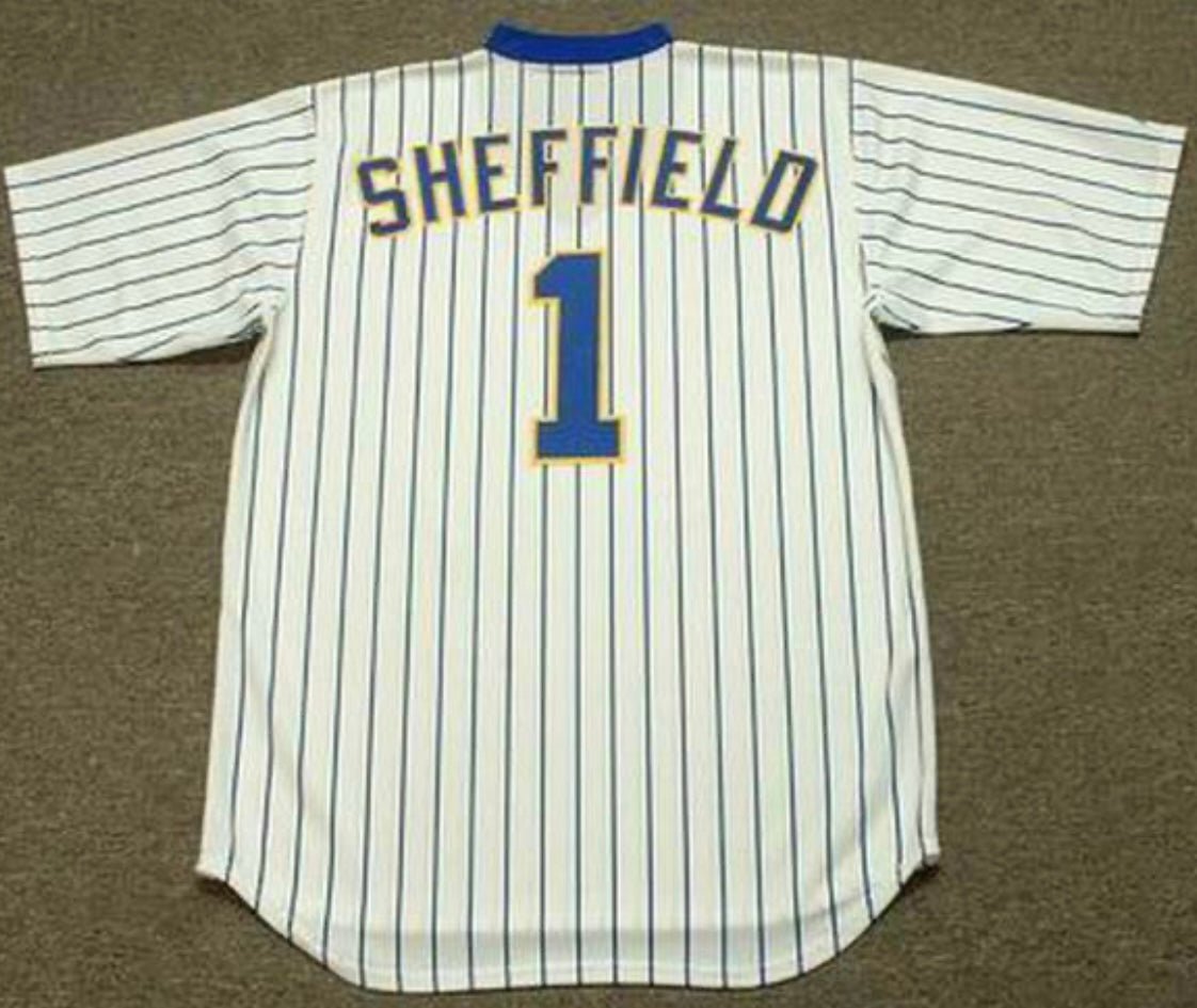 Gary Sheffield Milwaukee Brewers Official Jersey Majestic