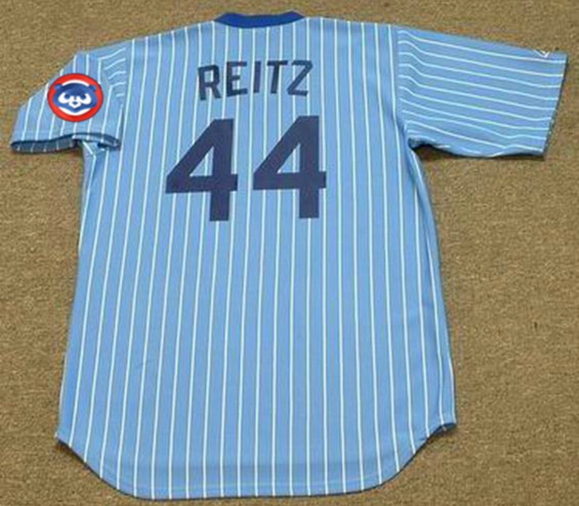 Ken Reitz Chicago Cubs Official Majestic Jersey