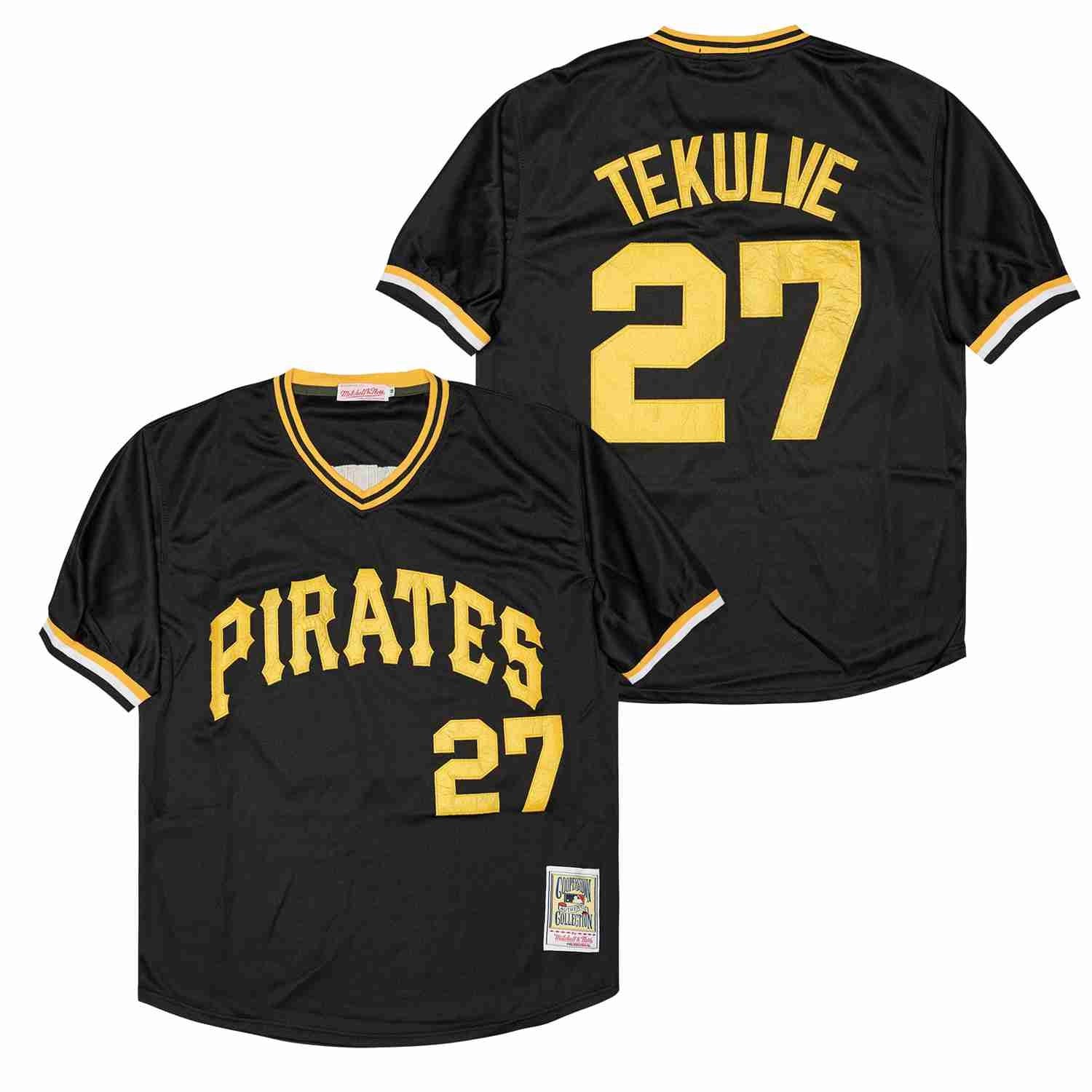 Kent Tekulve Pittsburgh Pirates Jersey Mitchell & Ness