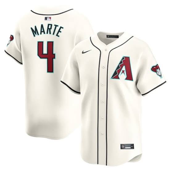 Ketel Marte Arizona Diamondbacks Official Jersey White