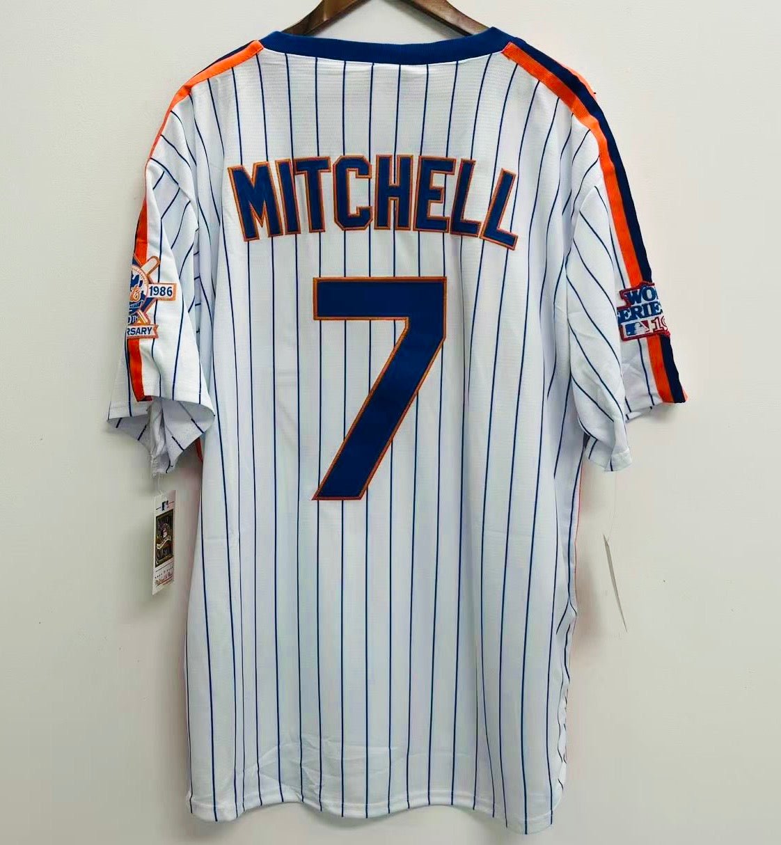 Kevin Mitchell 1986 New York Mets Jersey Mitchell & Ness