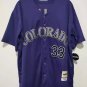 Larry Walker Colorado Rockies Jersey Classic Authentics