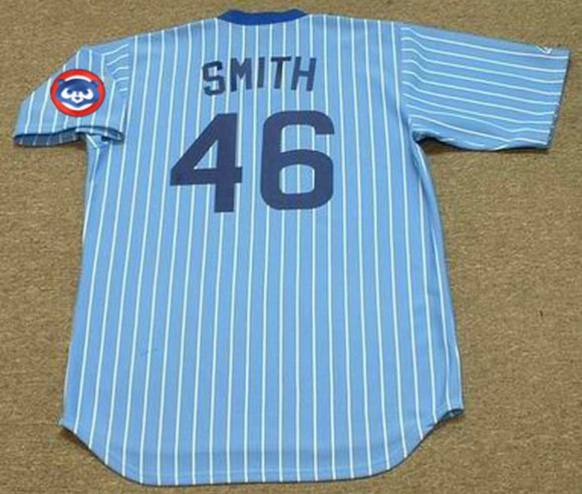 Lee Smith 1981 Chicago Cubs Official Majestic Jersey