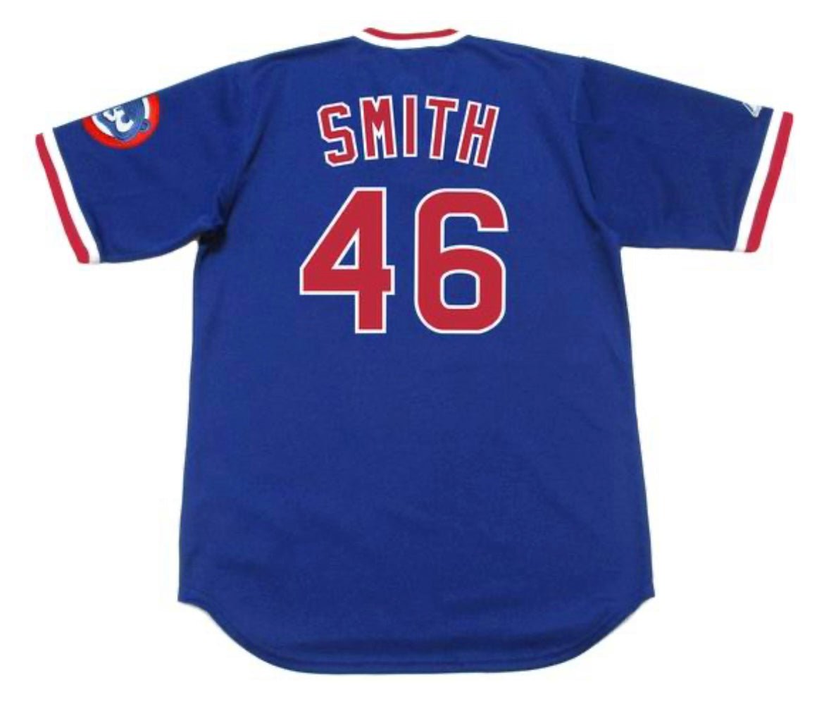 Lee Smith Chicago Cubs Official Majestic Jersey