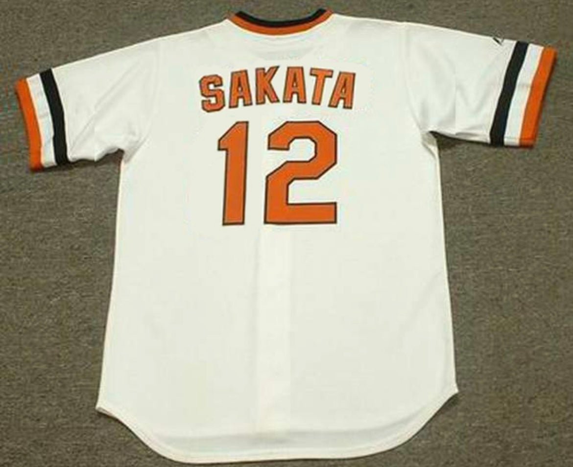 Lenn Sakata Baltimore Orioles Official Majestic Jersey