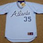 Phil Niekro 1969 Atlanta Braves Official Jersey Majestic