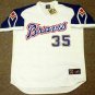 Phil Niekro 1969 Atlanta Braves Official Jersey Majestic