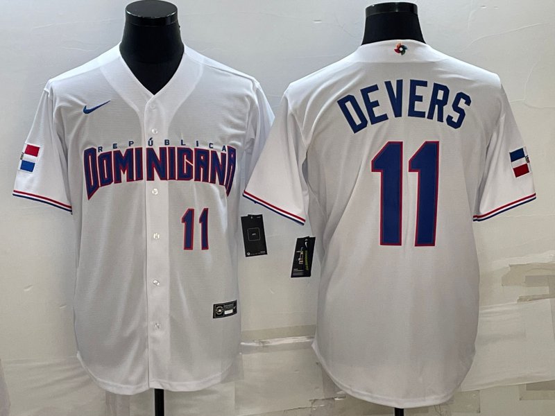 Rafael Devers Dominican Republic Jersey