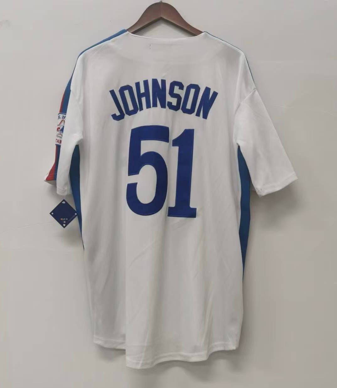 Randy Johnson Montreal Expos Jersey Mitchell & Ness