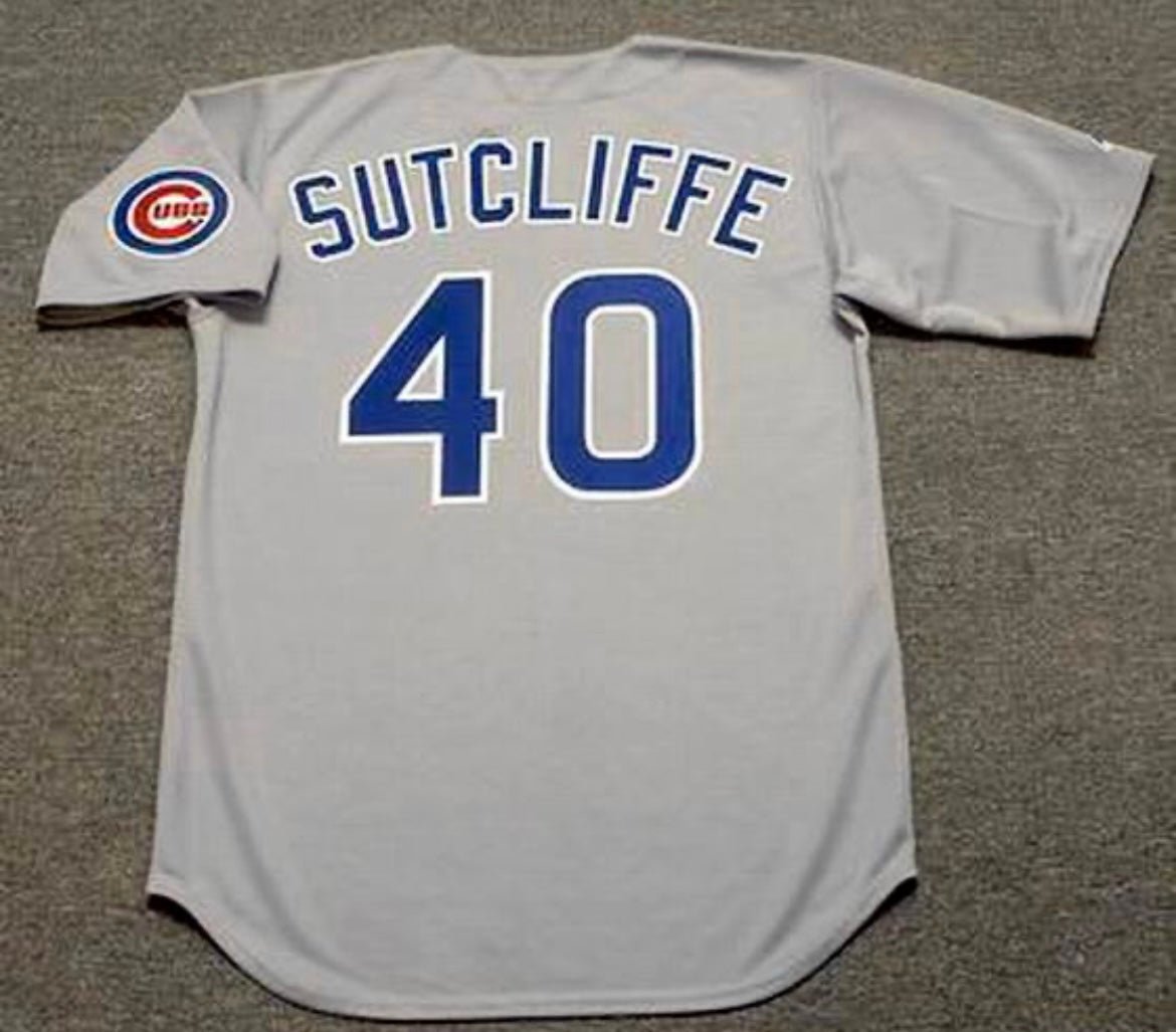 Rick Sutcliffe 1990 Chicago Cubs Official Majestic Jersey