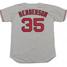 Rickey Henderson Boston Red Sox Official Majestic Jersey