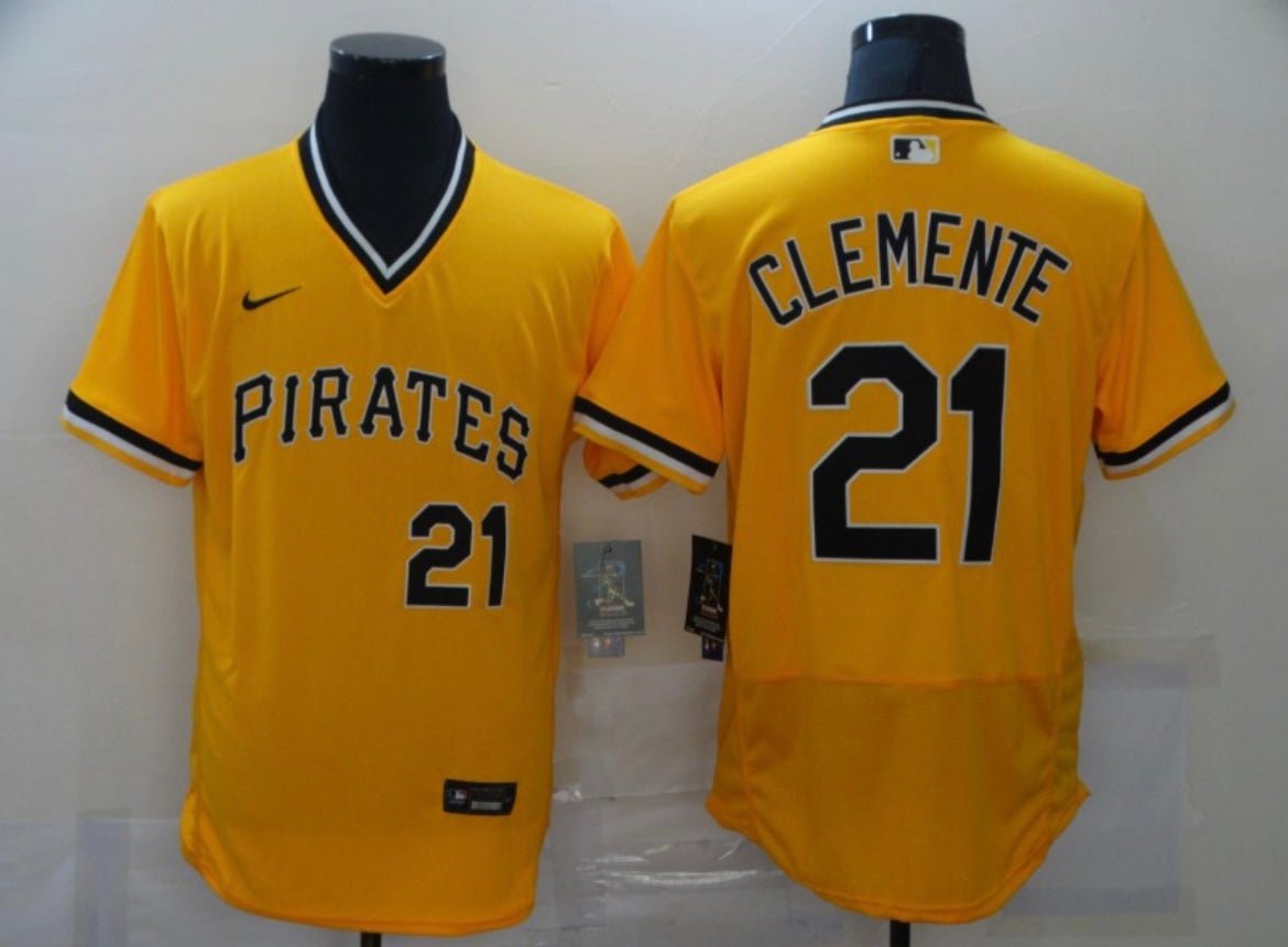 Roberto Clemente Pittsburgh Pirates Official Jersey