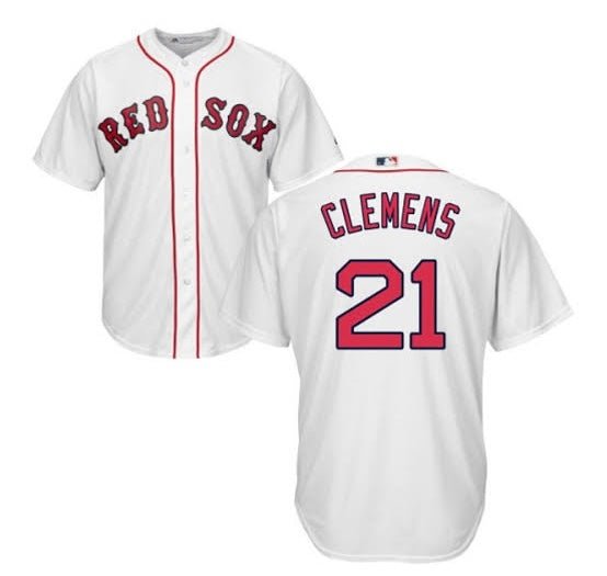Roger Clemens Boston Red Sox Official Jersey