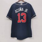 Ronald Acuña Jr. Atlanta Braves Official Jersey Blue