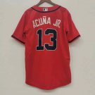 Ronald Acuña Jr. Atlanta Braves Official Jersey Red