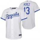 Salvador Pérez Kansas City Royals Official Jersey White