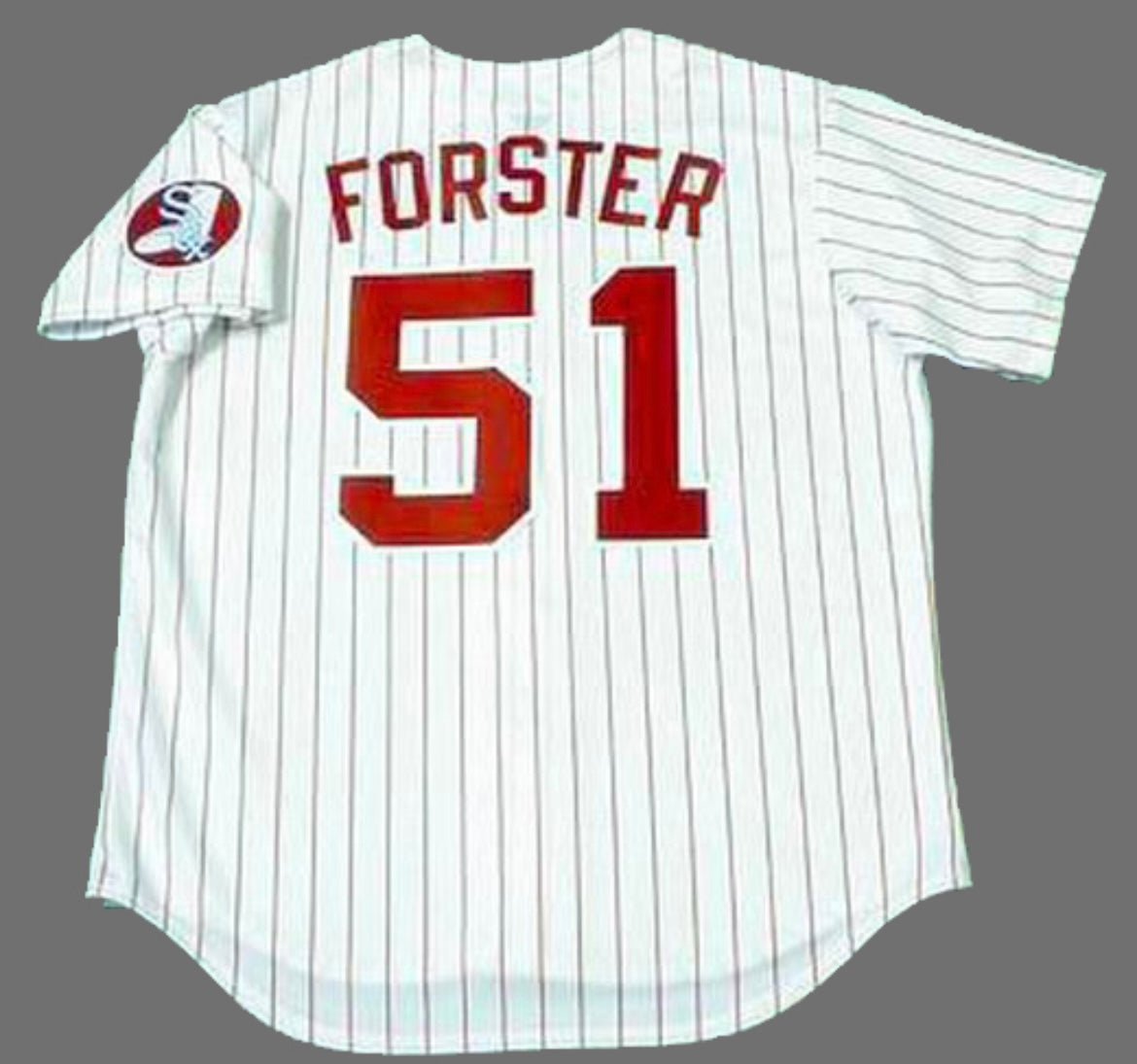 Terry Forster Chicago White Sox Official Majestic Jersey
