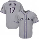 Todd Helton Colorado Rockies Official Jersey Gray