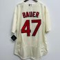 Trevor Bauer Cleveland Indians Official Majestic Jersey