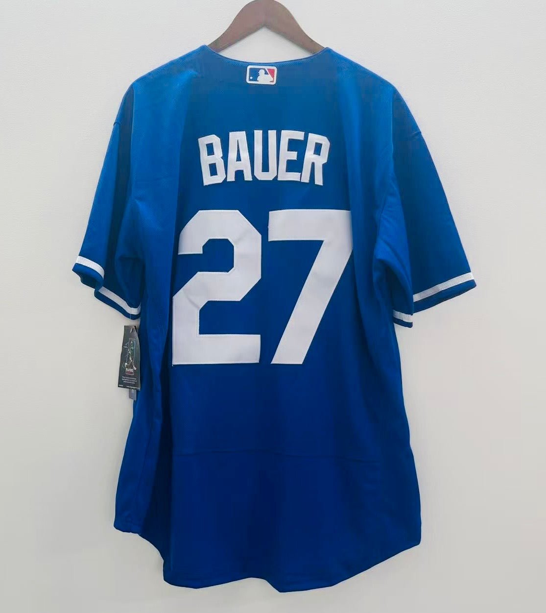 Trevor Bauer Los Angeles Dodgers Official Jersey Blue