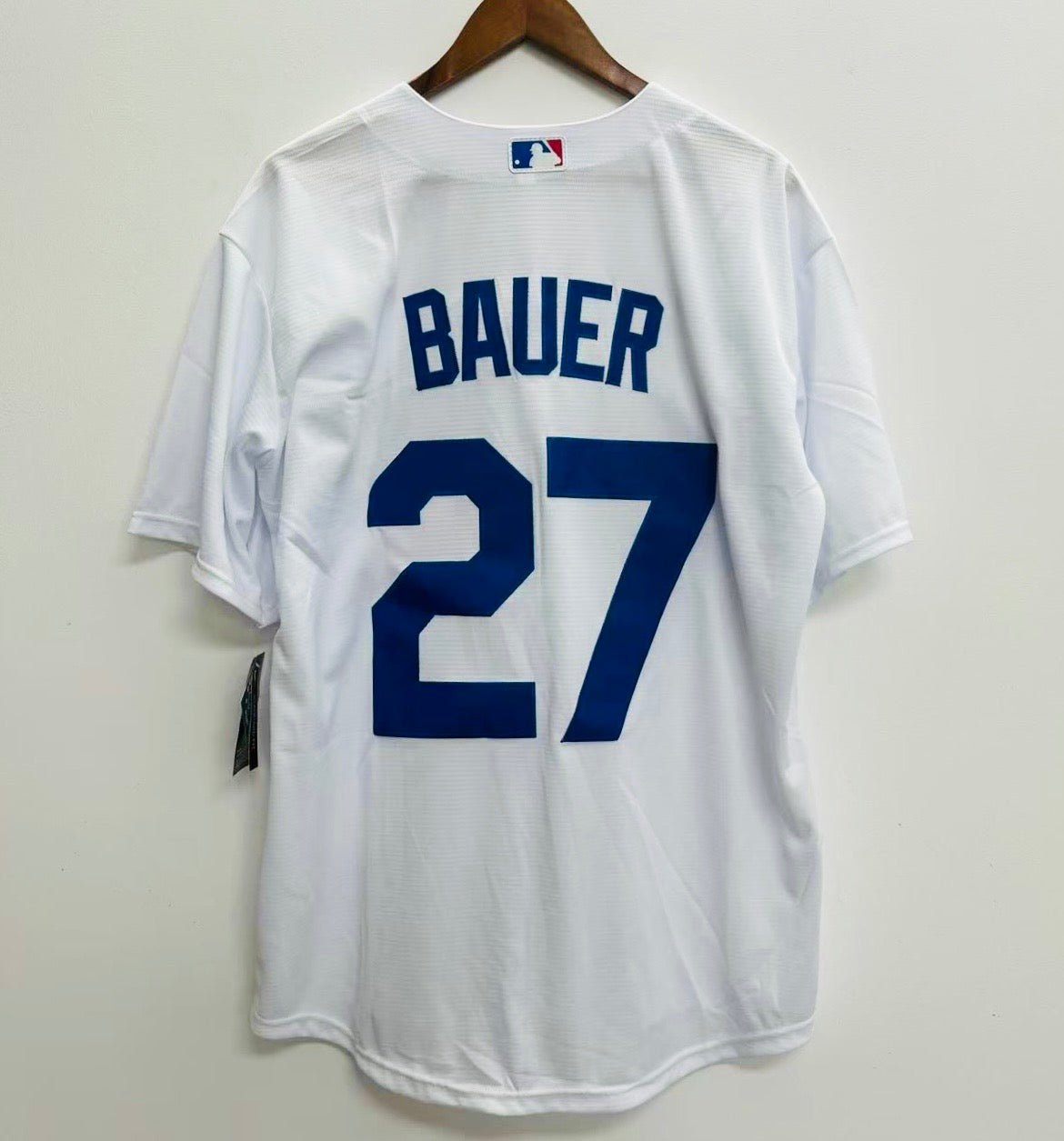 Trevor Bauer Los Angeles Dodgers Official Jersey White