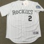 Troy Tulowitzki Colorado Rockies Official Majestic Jersey