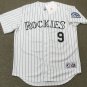 Vinny Castilla Colorado Rockies Official Majestic Jersey