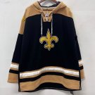 New Orleans Saints Official Football Hockey style hoodie