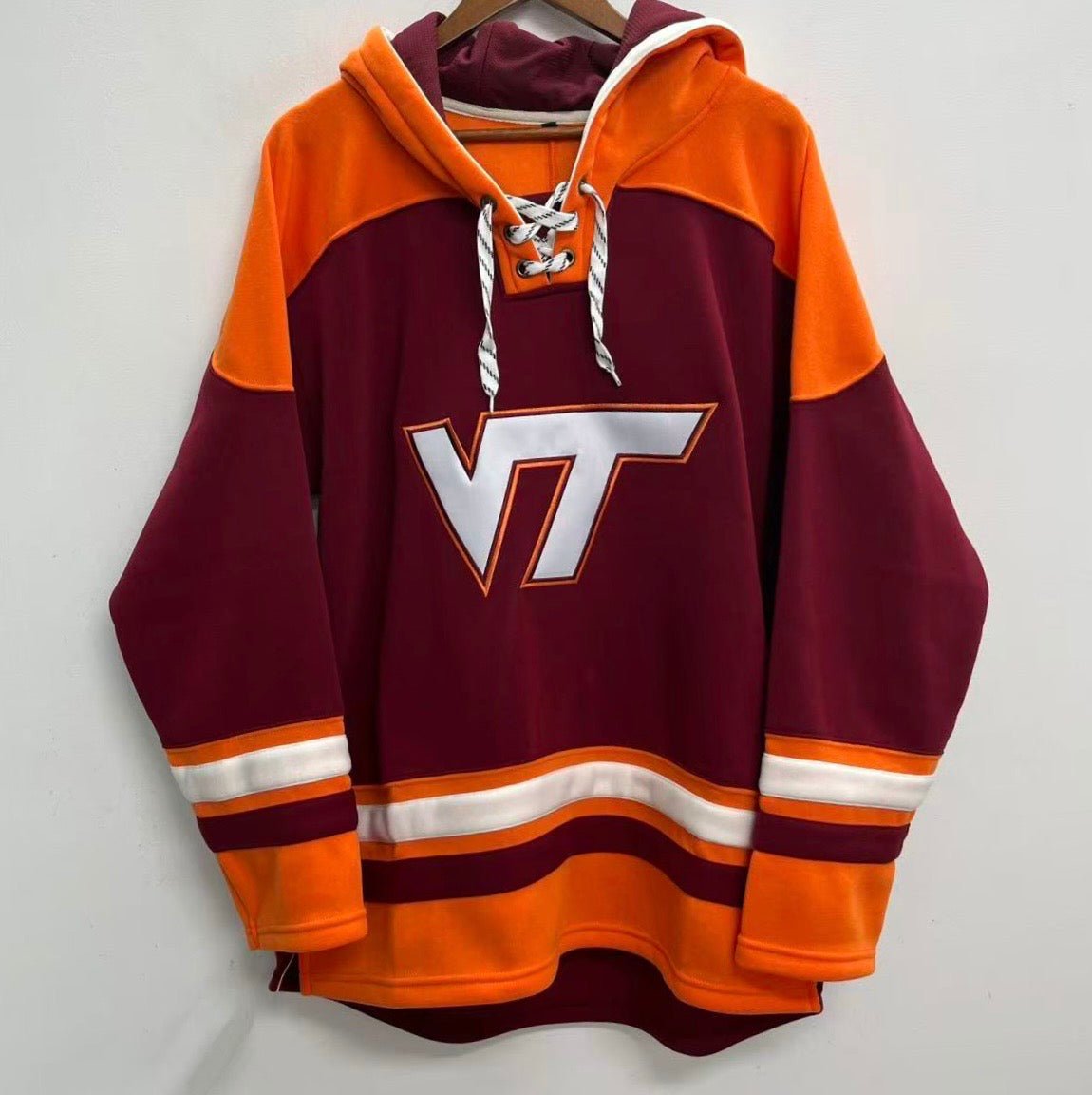 Virginia Tech Hokies Official College Basketball Hockey style hoodie