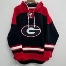 Georgia Bulldogs Official College Basketball Hockey style hoodie