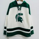 Michigan State Spartans Official College Basketball Hockey style hoodie
