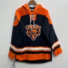 Chicago Bears Official Football  hockey style hoodie
