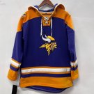 Minnesota Vikings Official Football Hockey style hoodie