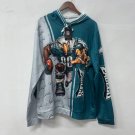Philadelphia Eagles lightweight hoodie Animated graphics