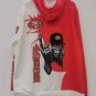 San Francisco 49ers skeleton light weight hoodie