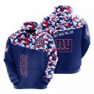 New York Giants color camouflage light weight hoodie