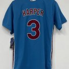 Bryce Harper Philadelphia Phillies Jersey blue