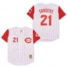 Deion Sanders Cincinnati Reds Official Baseball Jersey Mitchell & Ness