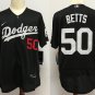 Mookie Betts Los Angeles Dodgers Official Jersey Black