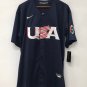 Mike Trout Team USA Baseball jersey blue