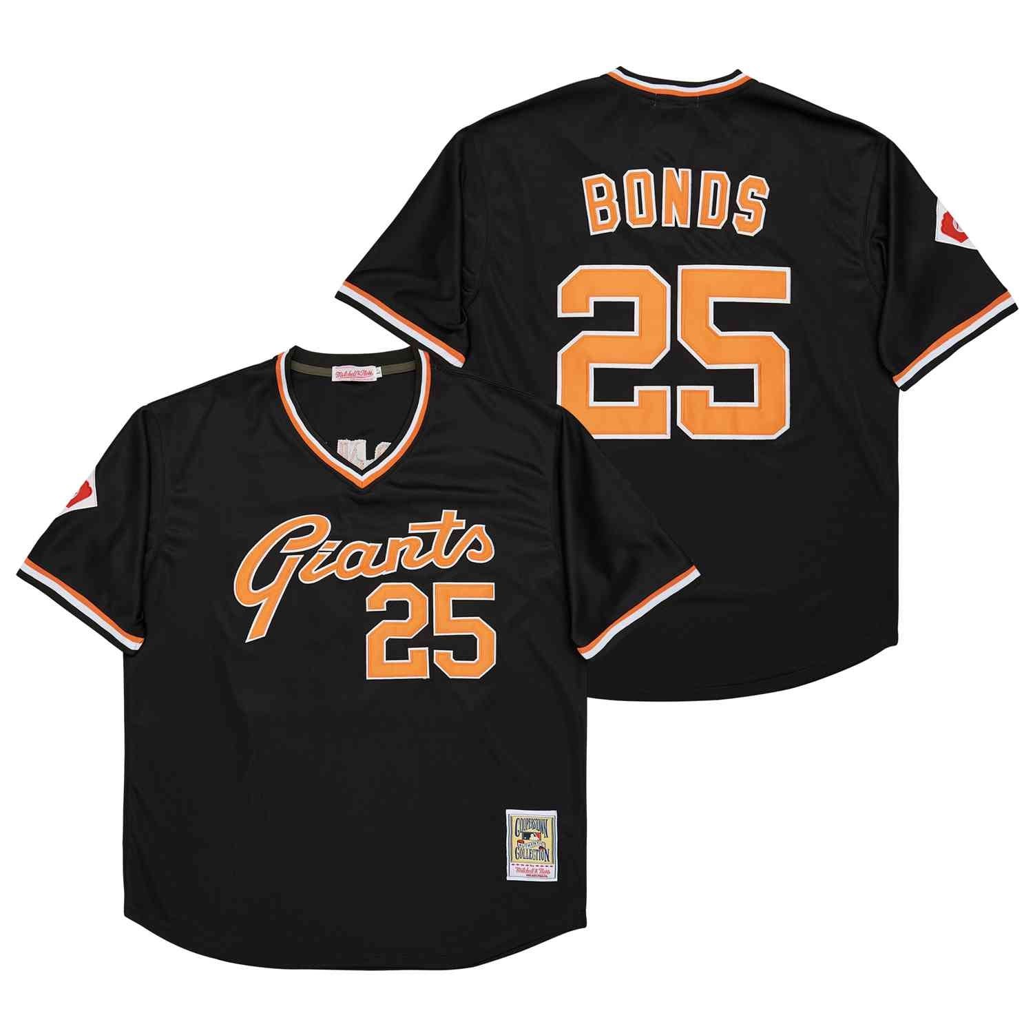 Barry Bonds San Francisco Giants Official Baseball Jersey Mitchell & Ness
