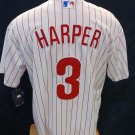 Bryce Harper Philadelphia Phillies Official Baseball Jersey white