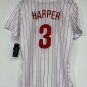 Bryce Harper Philadelphia Phillies Official Baseball Jersey white
