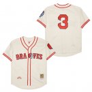 Babe Ruth Boston Braves Official Baseball jersey Mitchell & Ness