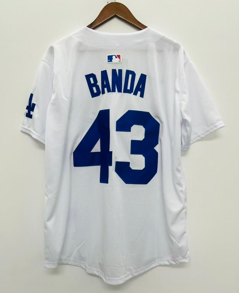 Anthony Banda Los Angeles Dodgers Official Baseball jersey
