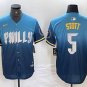Bryson Stott Philadelphia Phillies Blue City Connect Baseball Limited Jersey