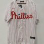 Kyle Schwarber Philadelphia Phillies Official Baseball Jersey white pinstripes