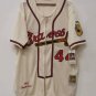 Hank Aaron Atlanta Milwaukee Braves Jersey 1957 Mitchell & Ness